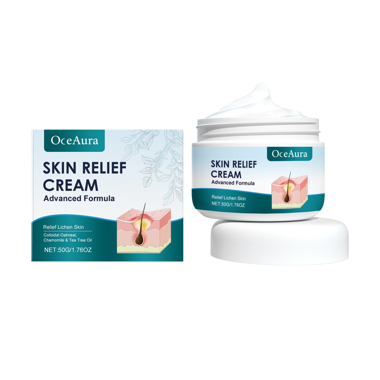 Hair Follicle Care Cream Care Scalp Back Face Clean Repair Acne Hair Follicle Care Cream