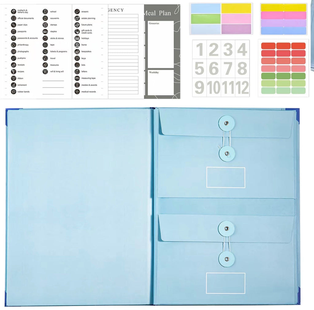 SecureFile Accordion Organizer