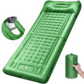 Outdoor thicken self-inflating camping mattress: ultralight, with built-in pump, ideal for travel, hiking, fishing.
