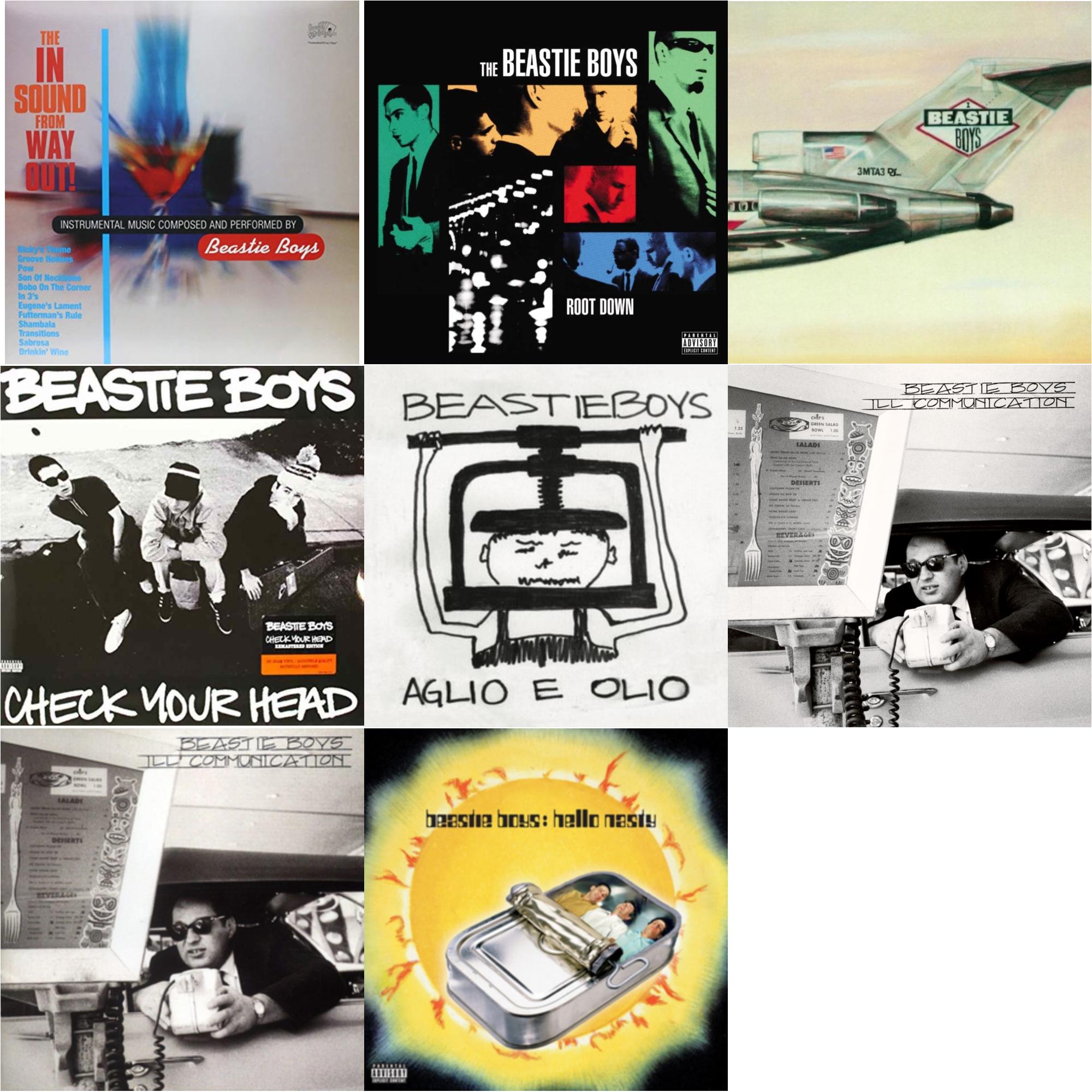 Check Your Head & Ill Communication & Hello Nasty & Aglio E Olio & Ill Communication (30Th Anniversary Deluxe Edition) (3LP) & Licensed To Ill (30Th Anniversary Edition) & In Sound From Way Out (180G) & Root Down Ep