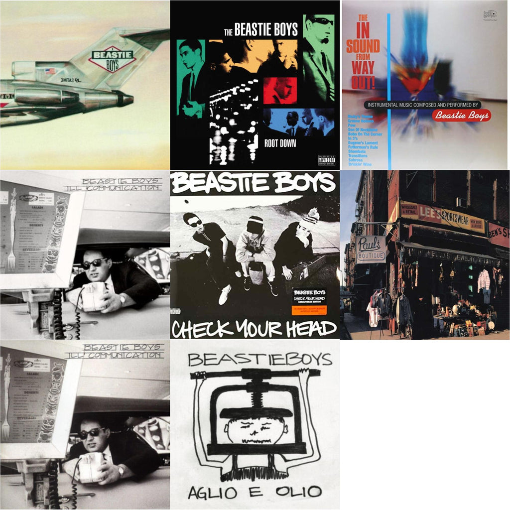 Check Your Head & Ill Communication & Aglio E Olio & Ill Communication (30Th Anniversary Deluxe Edition) (3LP) & Licensed To Ill (30Th Anniversary Edition) & In Sound From Way Out (180G) & Root Down Ep & Paul's Boutique (2LP)