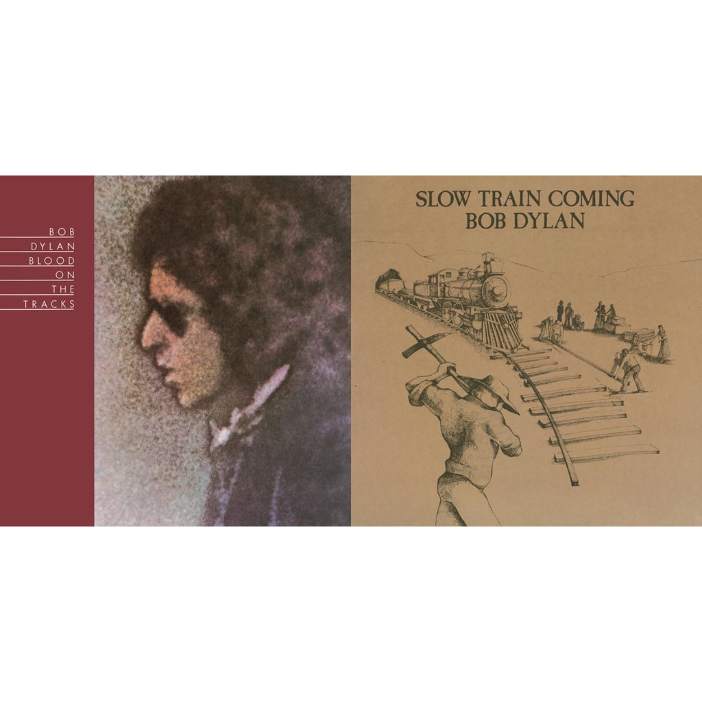 Blood On The Tracks (150G/Dl Insert) & Slow Train Coming (150G/Dl Card)