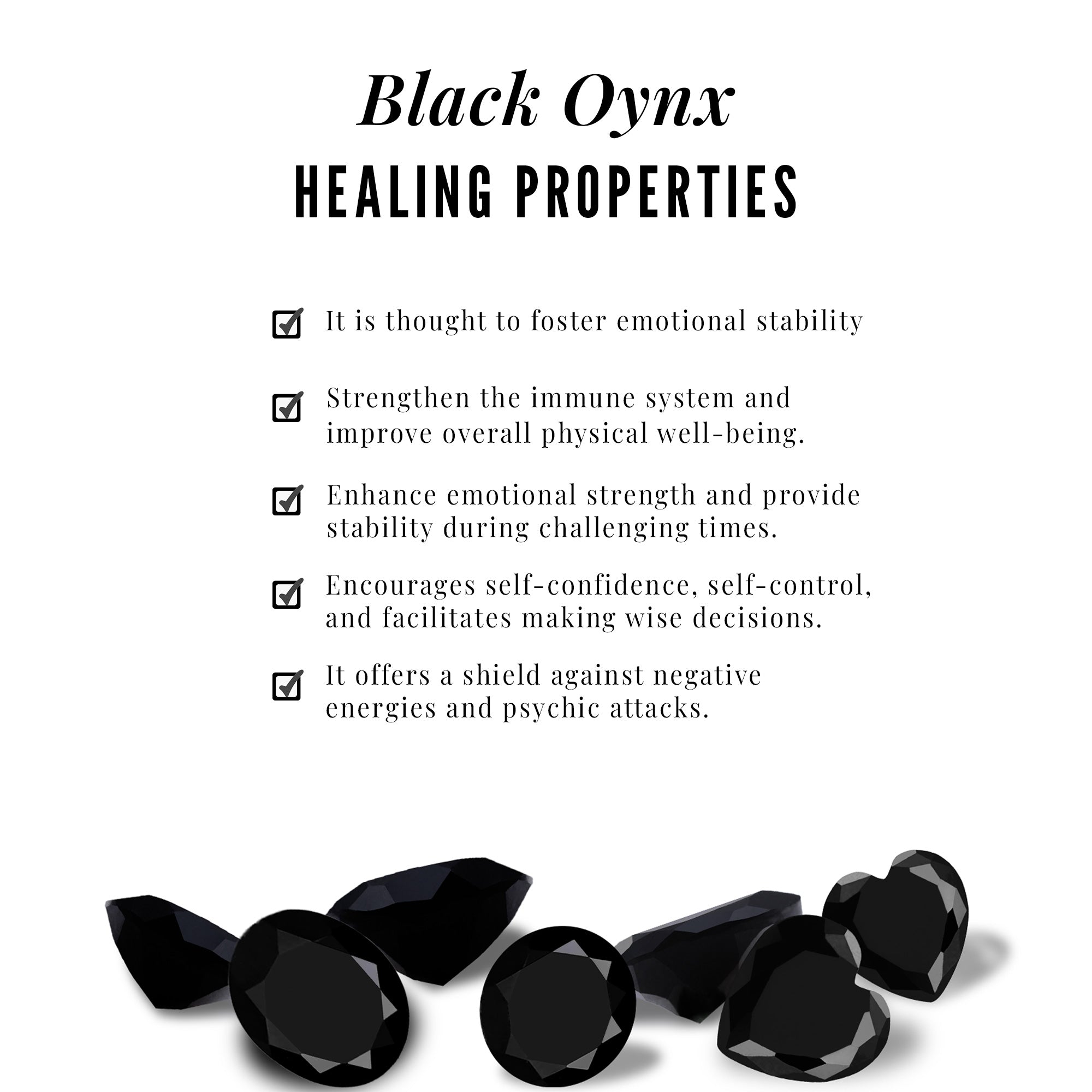 Certified 0.22 Carat Solitaire Black Onyx Teardrop Pendant With Chain