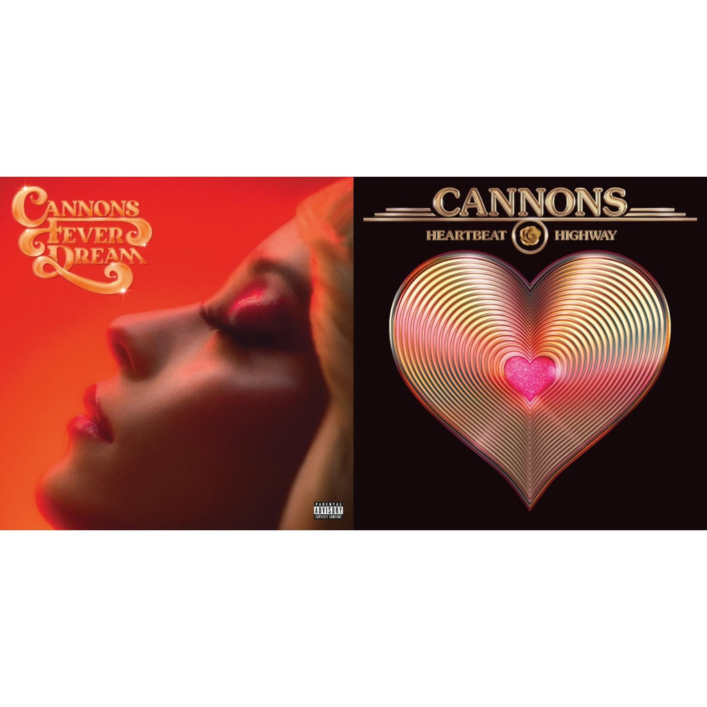 Cannons - Fever Dream (X) & Heartbeat Highway (150G/Metallic Gold LP Vinyl)