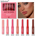 Velvet Foggy Lipstick Cover Box Matte Color Fast Candy Lipstick