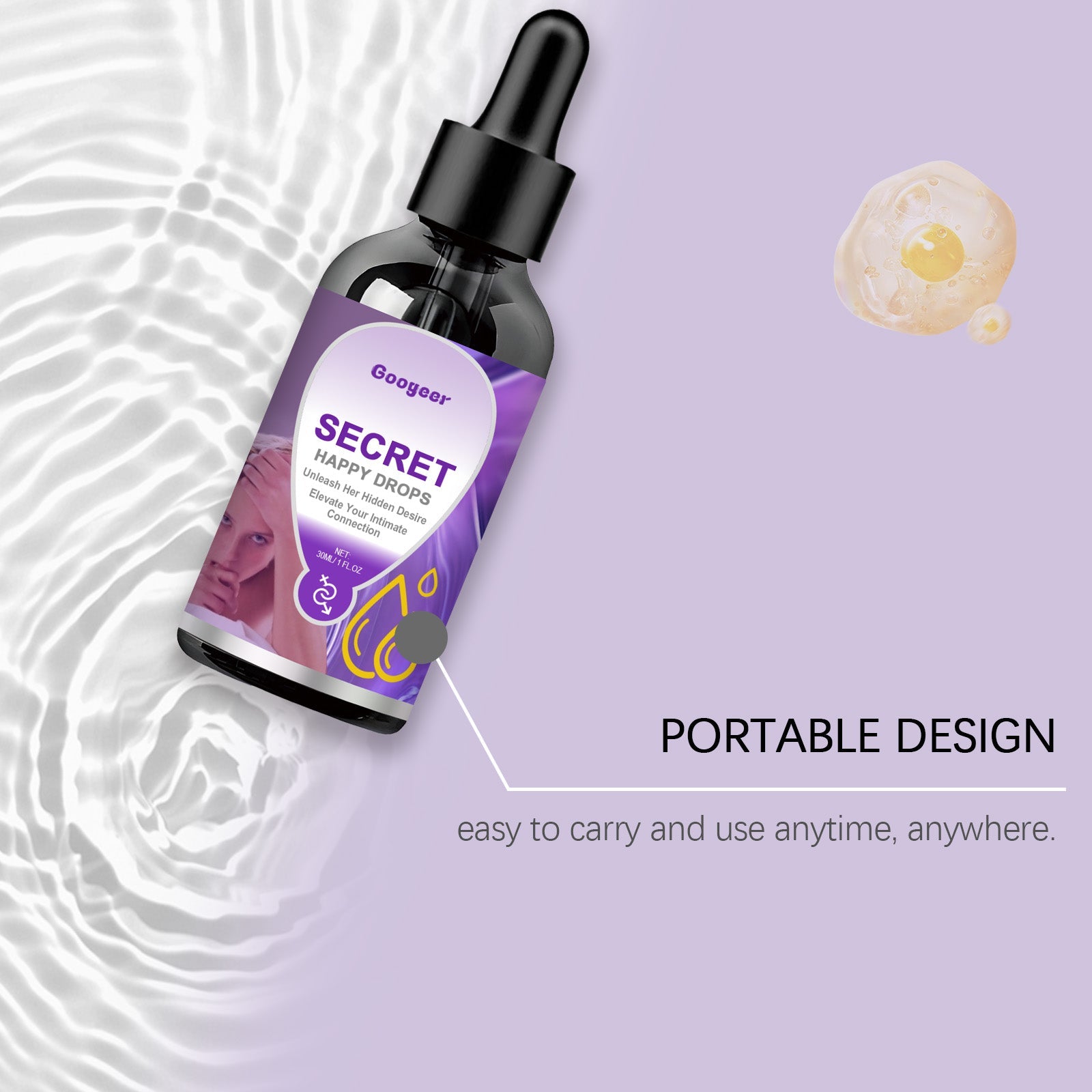 Secret Happiness Drops, Body Supplement Secret Happiness Drops Body Care