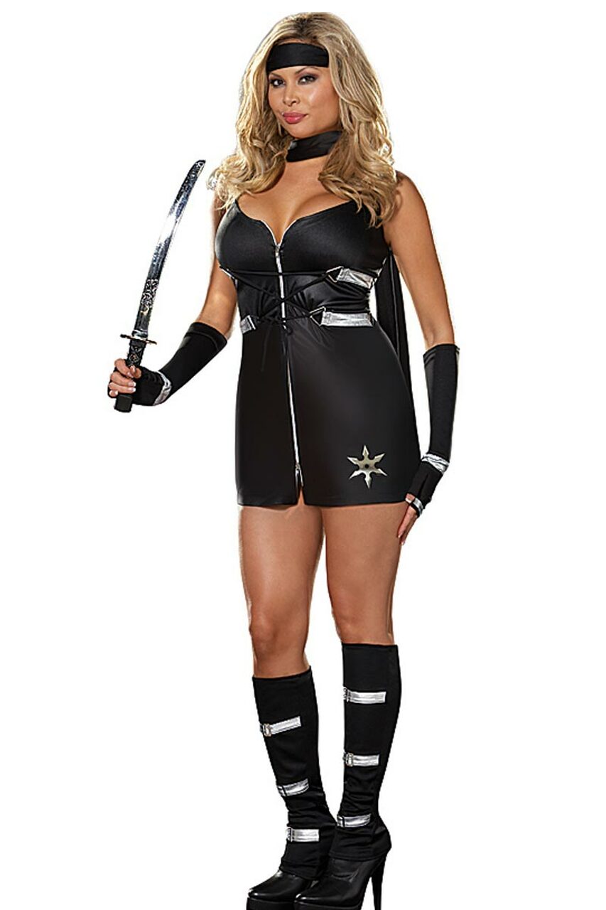 Sexy Curvy Ninja Star Costume - Andersen Mercantile