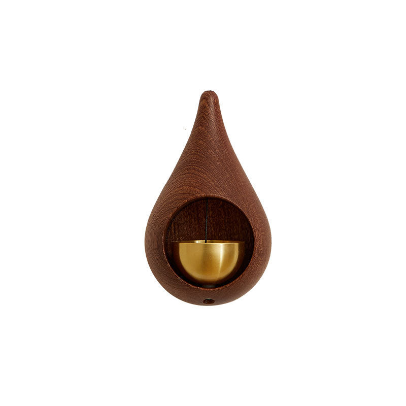 Dopamine Doorbell Water Drop Wind Chime Copper Bell Opening Reminder Hanging Ornament Housewarming Gift Magnetic Bell Fridge Magnet Decor