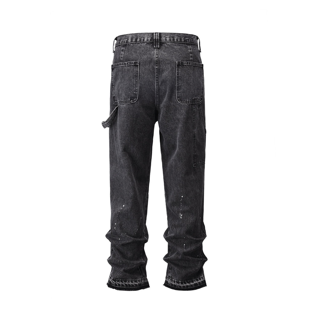 European and American Carhartt style remake transformed men's and women's jeans, logging pants jeans