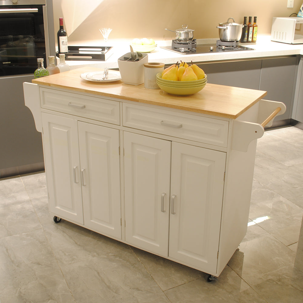 Kitchen Island & Kitchen Cart Mobile Kitchen Island