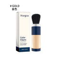 Color Fibers, Fill The Top Of Your Hairline With A Refreshing Fluffy Shade Powder