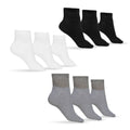 Men's Cotton Diabetic Ankle Socks (Assorted) - Andersen Mercantile