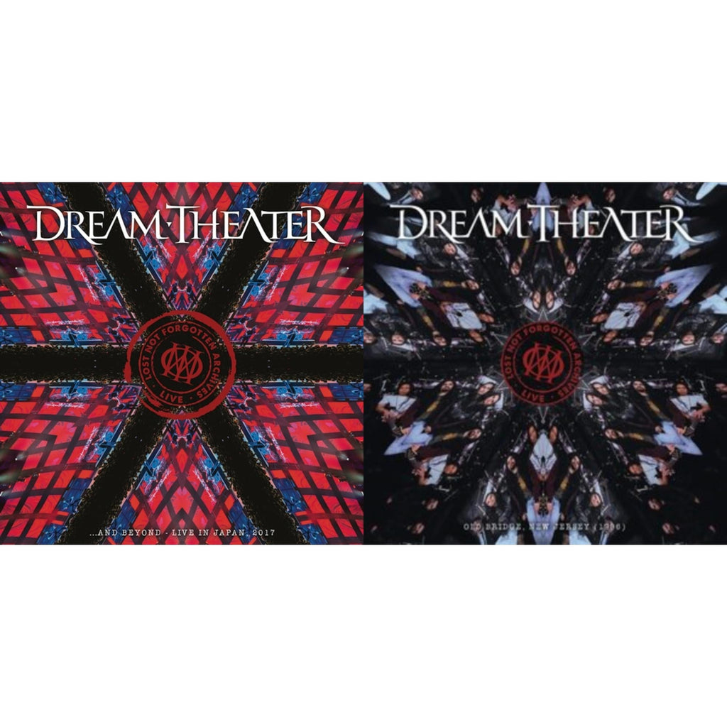 Dream Theater - Lost Not Forgotten Archives: ... & Beyond - Live In Japan, 2017 (2LP/CD) & Lost Not Forgotten Archives: Old Bridge, New Jersey (5LP)