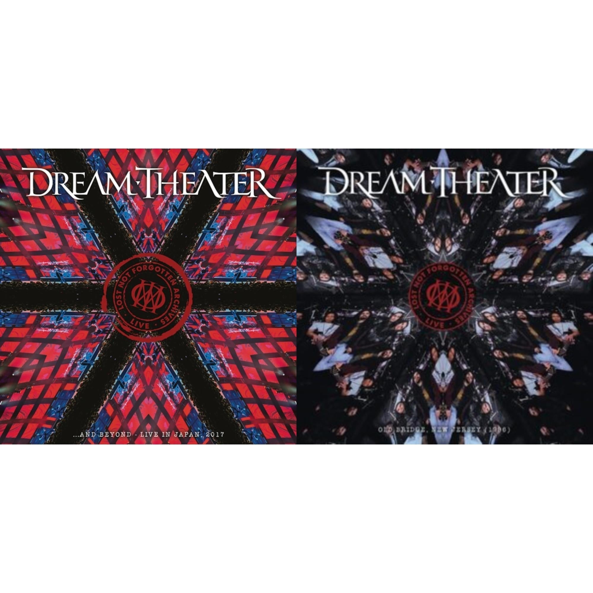 Dream Theater - Lost Not Forgotten Archives: ... & Beyond - Live In Japan, 2017 (2LP/CD) & Lost Not Forgotten Archives: Old Bridge, New Jersey (5LP)