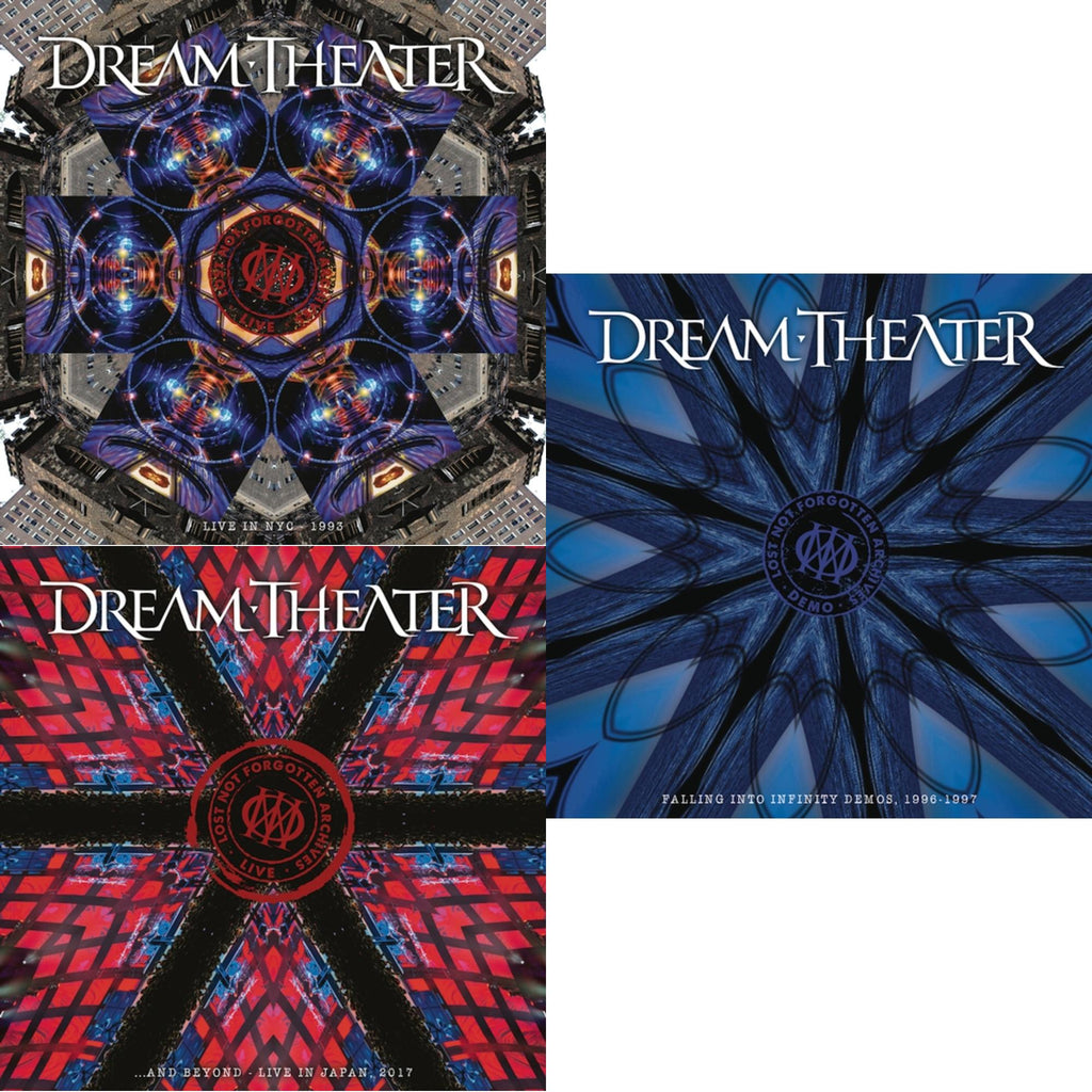 Lost Not Forgotten Archives: Live In Nyc - 1993 (3LP/2CD) & Lost Not Forgotten Archives: ... & Beyond - Live In Japan, 2017 (2LP/CD) & Lost Not Forgotten Archives: Falling Into Infinity Demos, 1996-1997 (3LP/2CD)