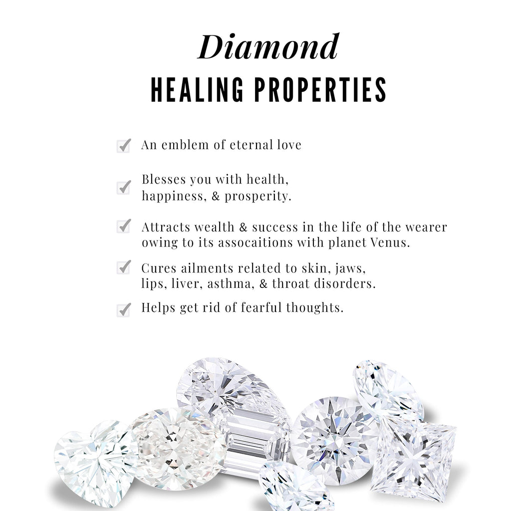 Real Diamond Bridal Stud Earrings With Certificate