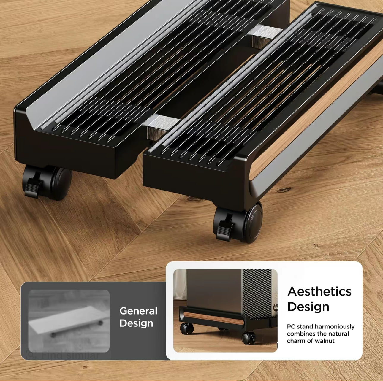 FlexiRoll CPU Stand