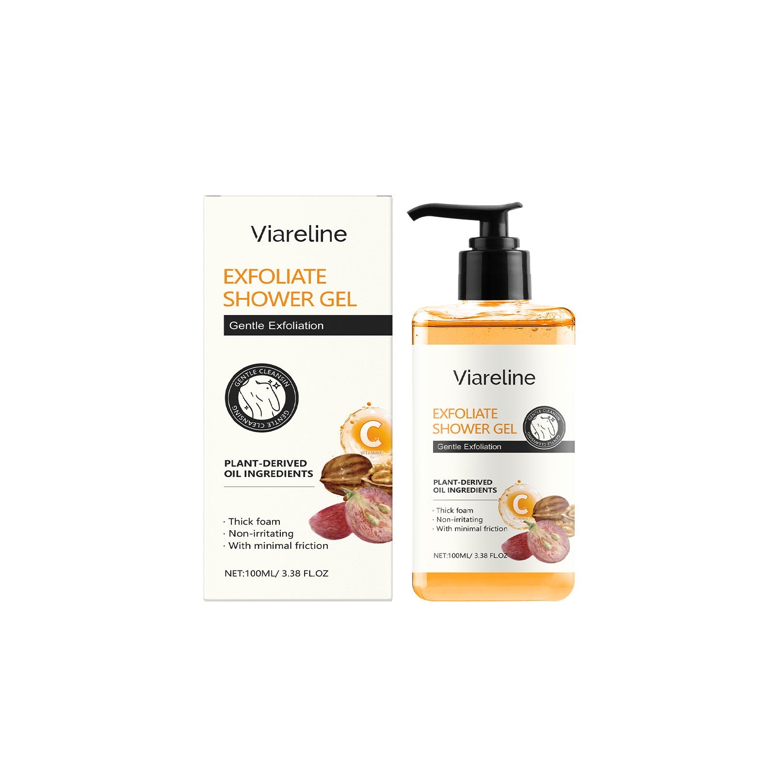 Exfoliating Cleanser Moisturizes Gently Exfoliating Body Wash With A Silky, Refreshing Touch