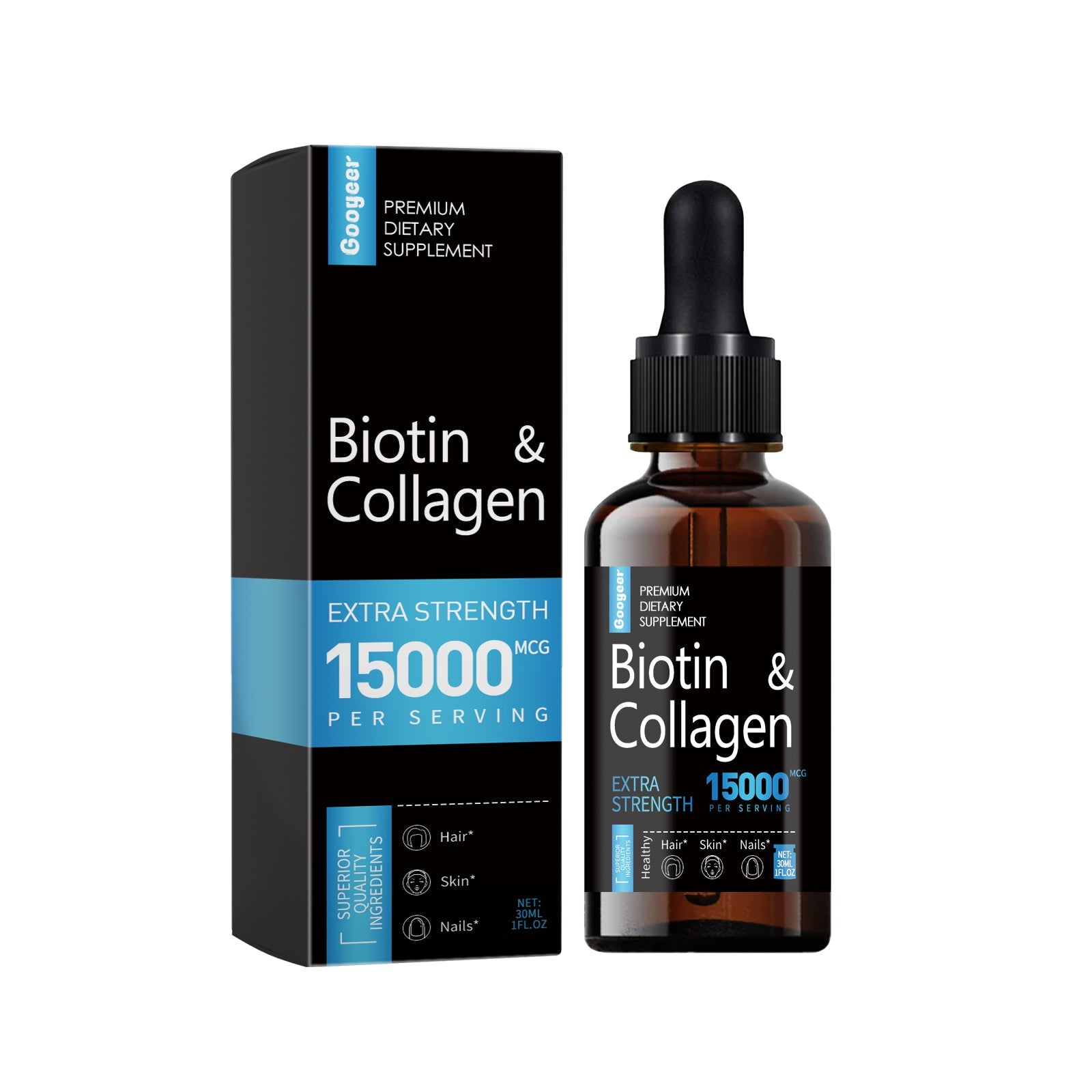 Premium Dietary Supplement, Fade Out Fine Lines Wrinkles Nourish Hair, Repair Nail Thickening Of Light Armor