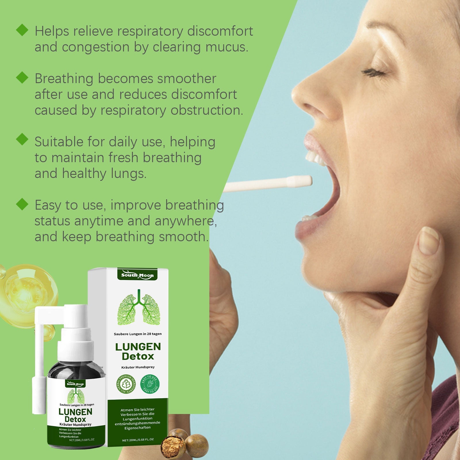Herbal Body Treatment Spray Body Relief Mild Herbal Treatment Spray