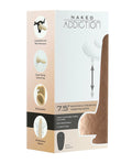 Naked Addiction Large Dildo | Ivory Freak 7.5" Big Dildo | Rotating Thrusting Vibrating Dildo