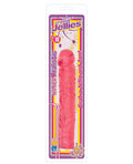 Crystal Jellies Realistic Dildo | 10" Big Dildo | Classic Giant Dildo | Pink Dildo | Veiny Large Dildo