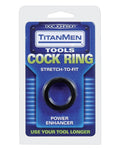 Titanmen Tools Cock Ring - Black