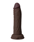 Shaft Flexskin Suction Cup Dildo | Silicone Dildo | 6.5" Big Dildo | Vibrating Dildo Mahogany