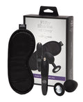 Fifty Shades of Grey Wand Vibrator | We-Vibe Come to Bed Kit | Butt Plug and Blindfold