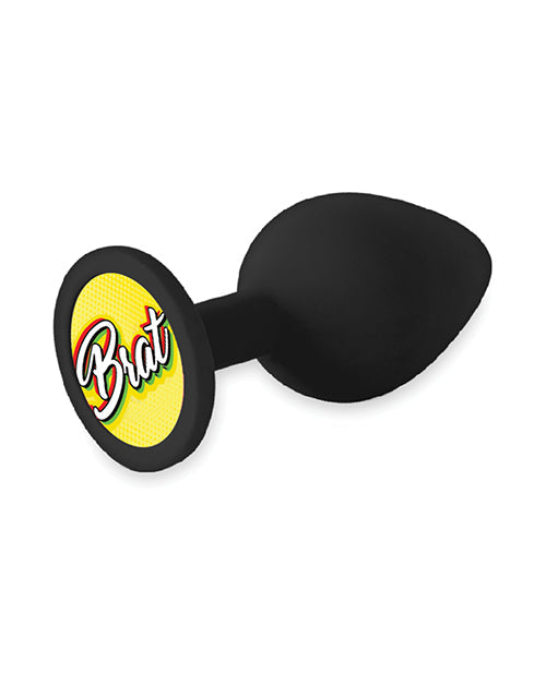9's Booty Calls Brat Plug - Black
