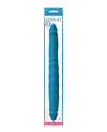 Colours Pleasures Realistic Dildo | 12 Inch Dildo | Blue Double Dildo | Giant Dildo | Silicone Big Dildo