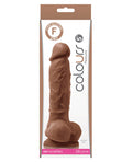 Colours 5" Big Dildo | Brown Realistic Dildo | Suction Cup Dildo