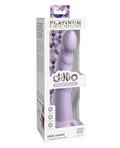 Dillio Large Dildo | Platinum 7" Big Dildo | Slim Silicone Dildo | Purple Suction Cup Dildo
