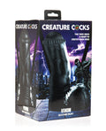 Creature Cocks Realistic Dildo | Venom Silicone Big Black Dildo | Suction Cup Dildo