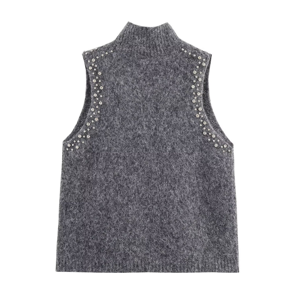 Street jewelry sleeveless top