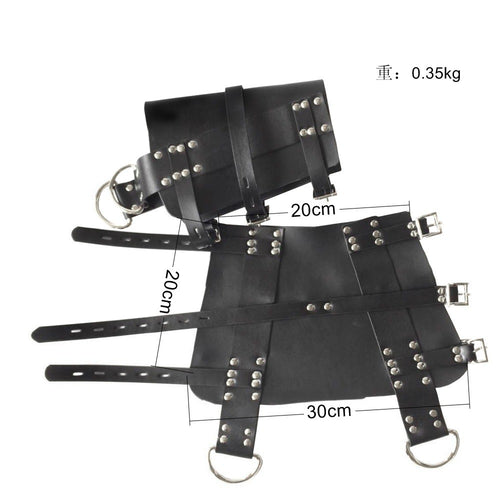 Black Adult Products Manufacturer Erotic Products Suspension Foot Restraints Hanging Stainless Steel Handcuffs and Leg Cuffs