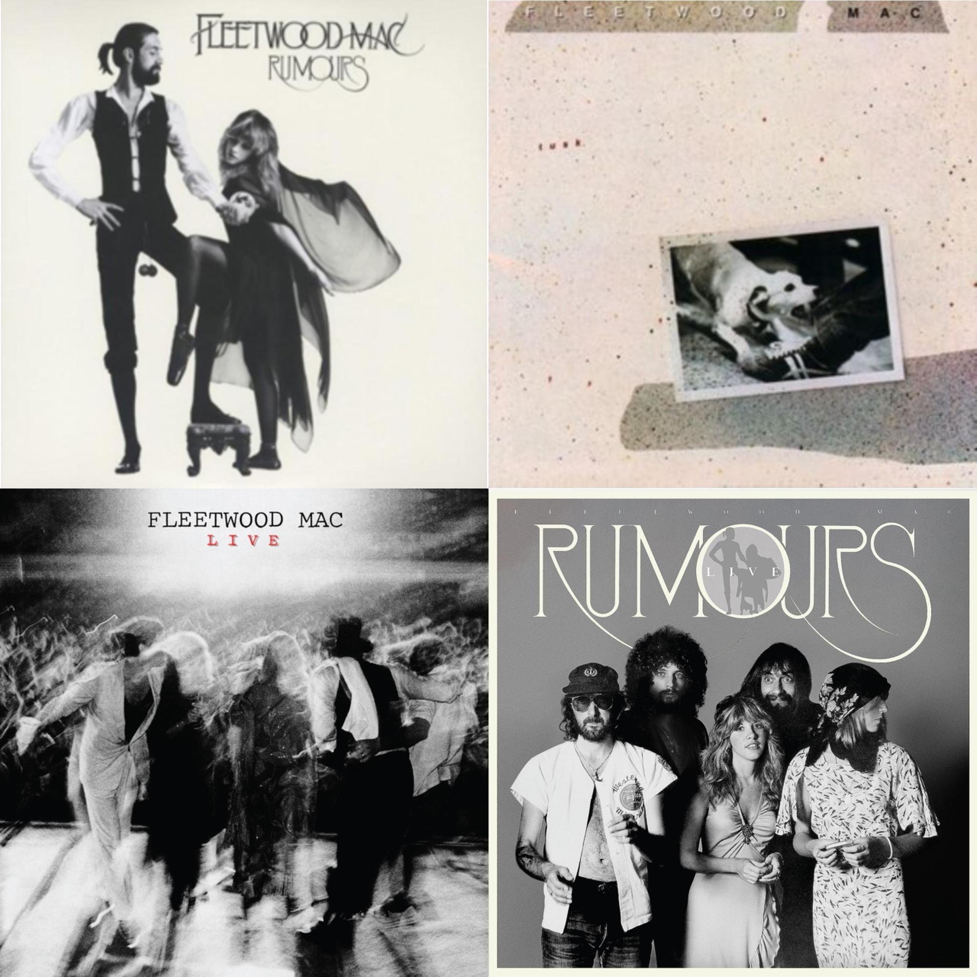 Rumours (2LP/45RPM/Deluxe) & Tusk (2LP) & Fleetwood Mac Live (Super Deluxe Edition/2LP/3CD/7Inch) & Rumours Live (2LP)