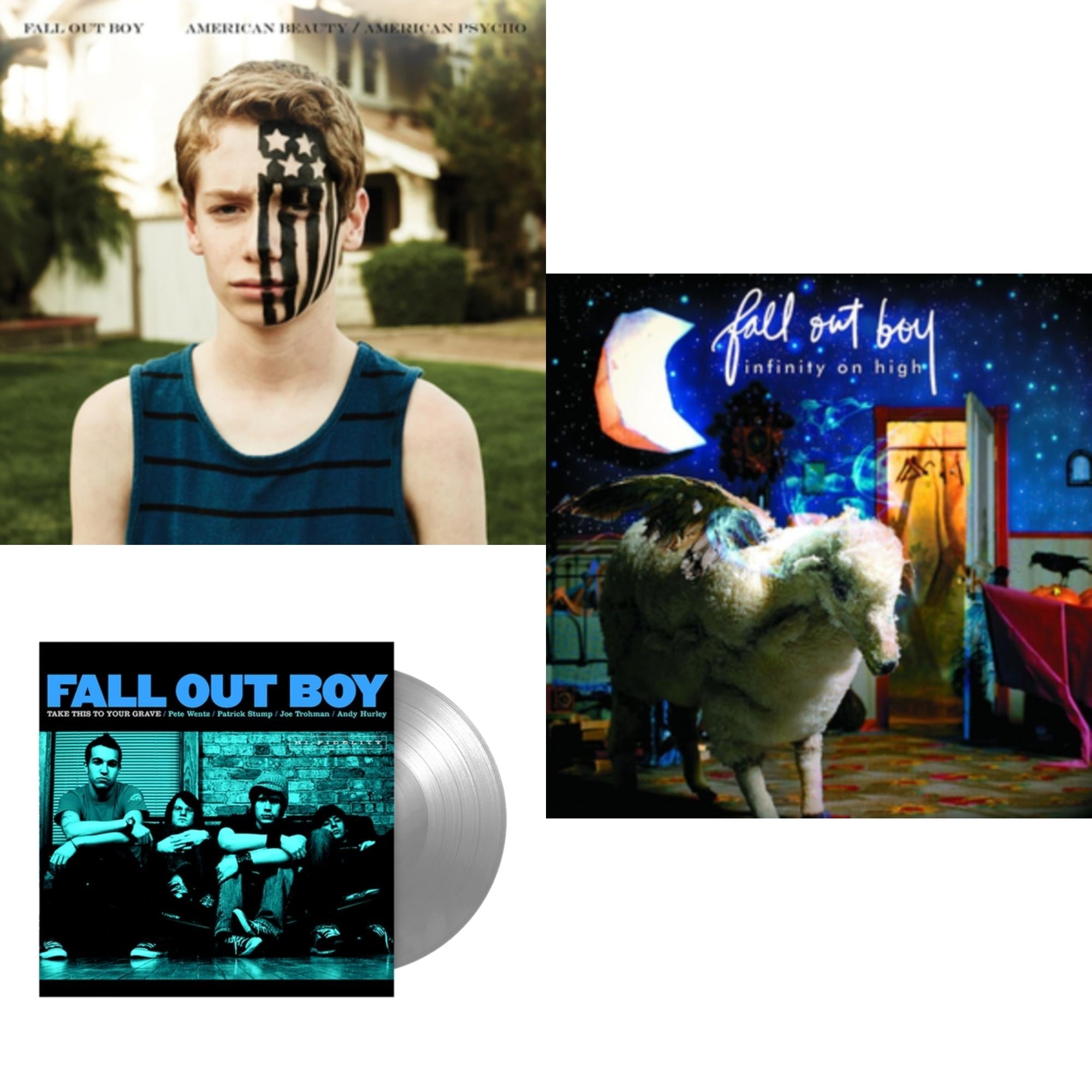 Take This To Your Grave (Fbr 25Th Anniversary Edition/Silver LP Vinyl) & American Beauty / American Psycho & Infinity On High