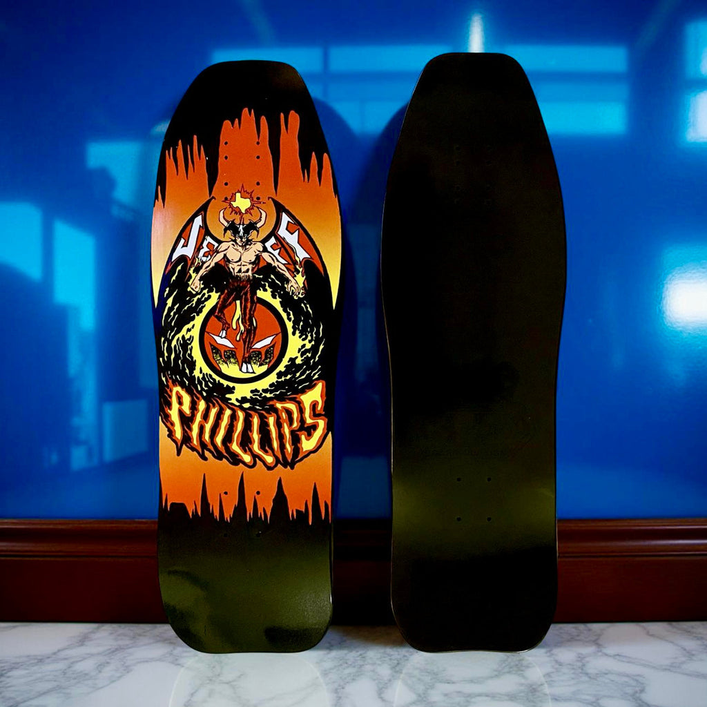Jeff Phillips DevilMan BBC Original Shape "Rider" Deck 10”x31” (PRE-ORDER, AUGUST 2026)