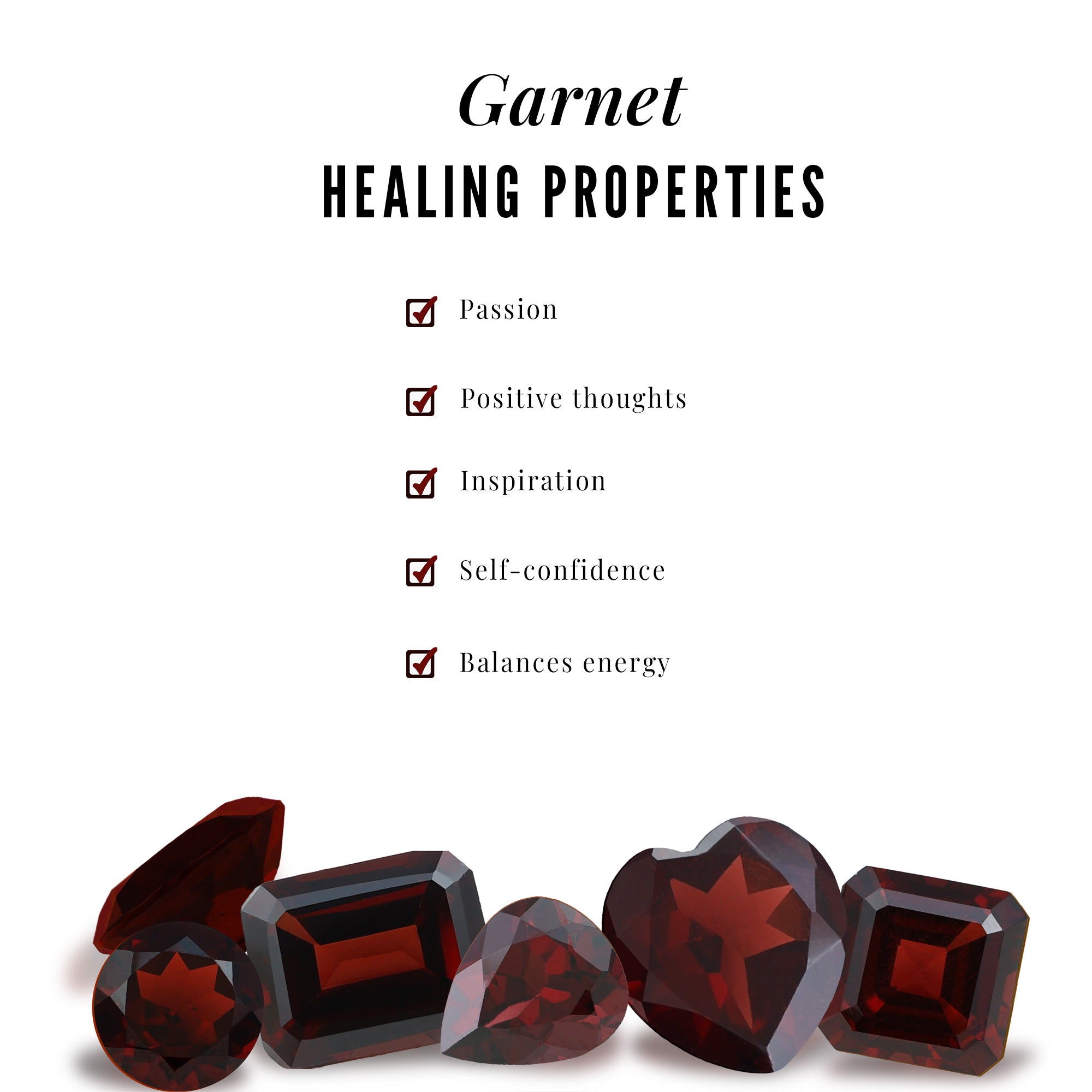 Heart Shape Garnet and Diamond Cat Stud Earrings