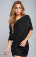 Off the Shoulder Mini Dress - Andersen Mercantile
