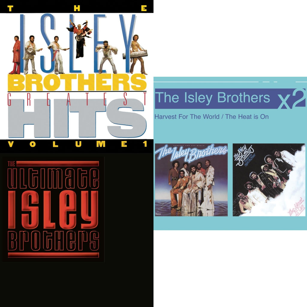 Ultimate Isley Brothers & Isley Brothers Greatest Hits Vol.1 & Heat Is On