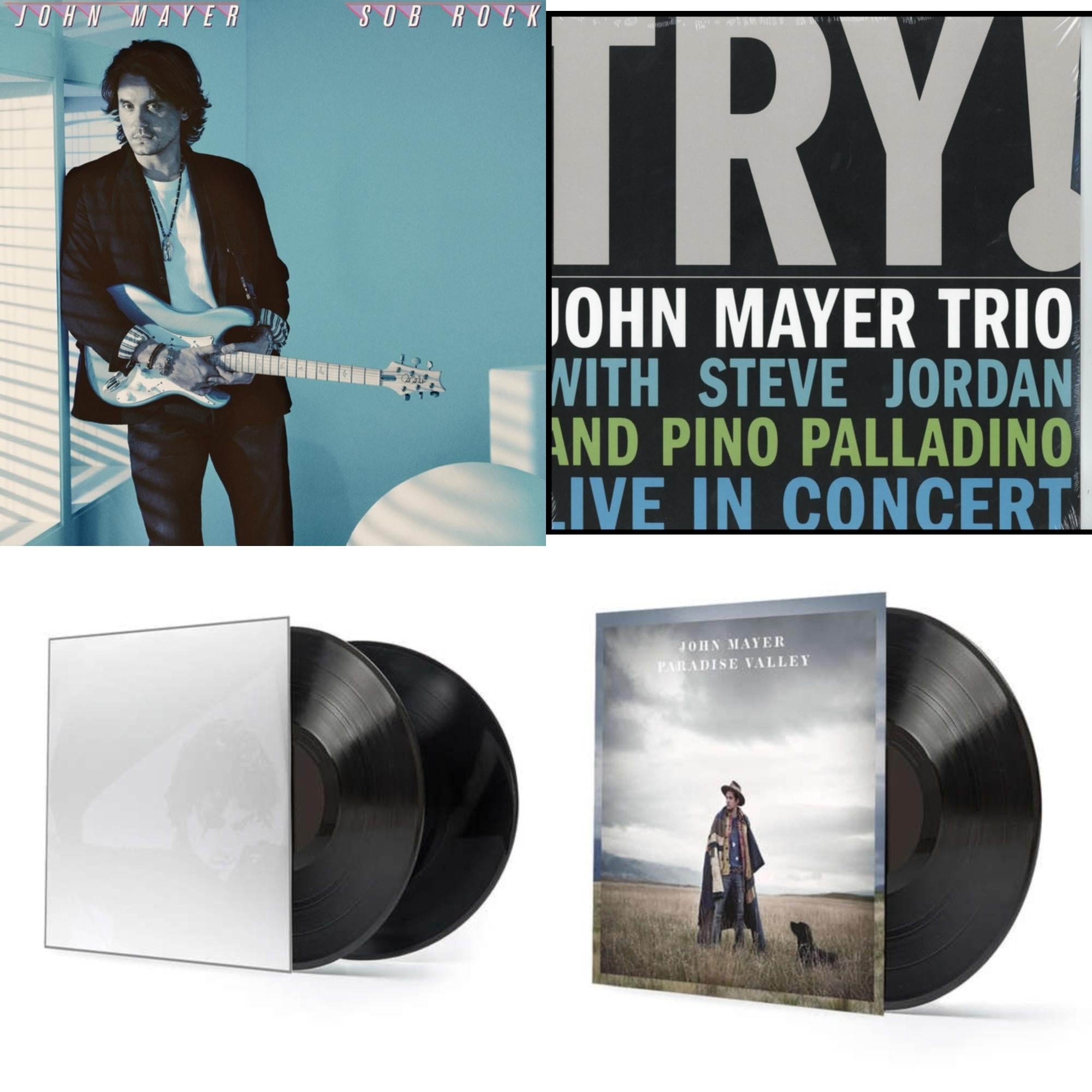 Sob Rock (180G) & Try: Live In Concert & Continuum (2LP/180G/Revised Standard Package) & Paradise Valley (LP/CD/180G)