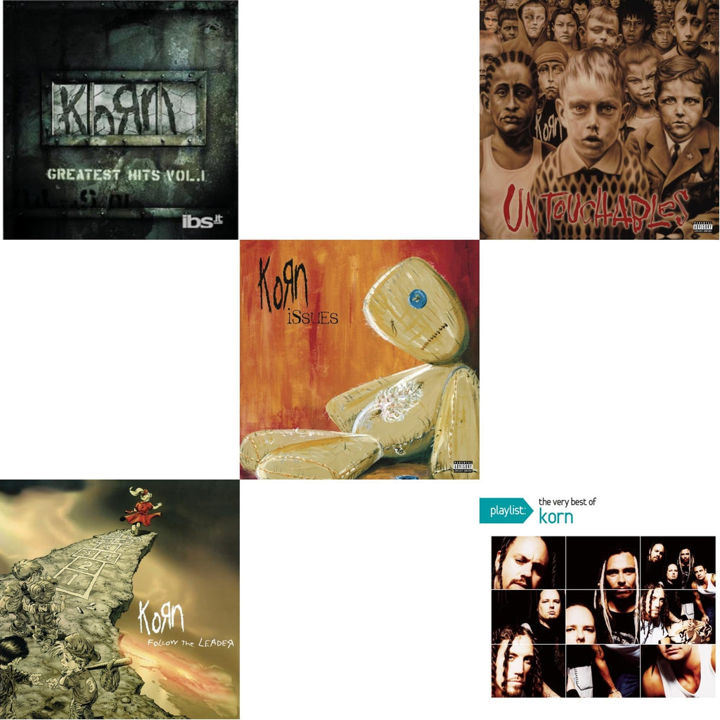 Greatest Hits Vol.1 & Issues (Explicit) & Untouchables & Playlist: Very Best Of Korn & Follow The Leader