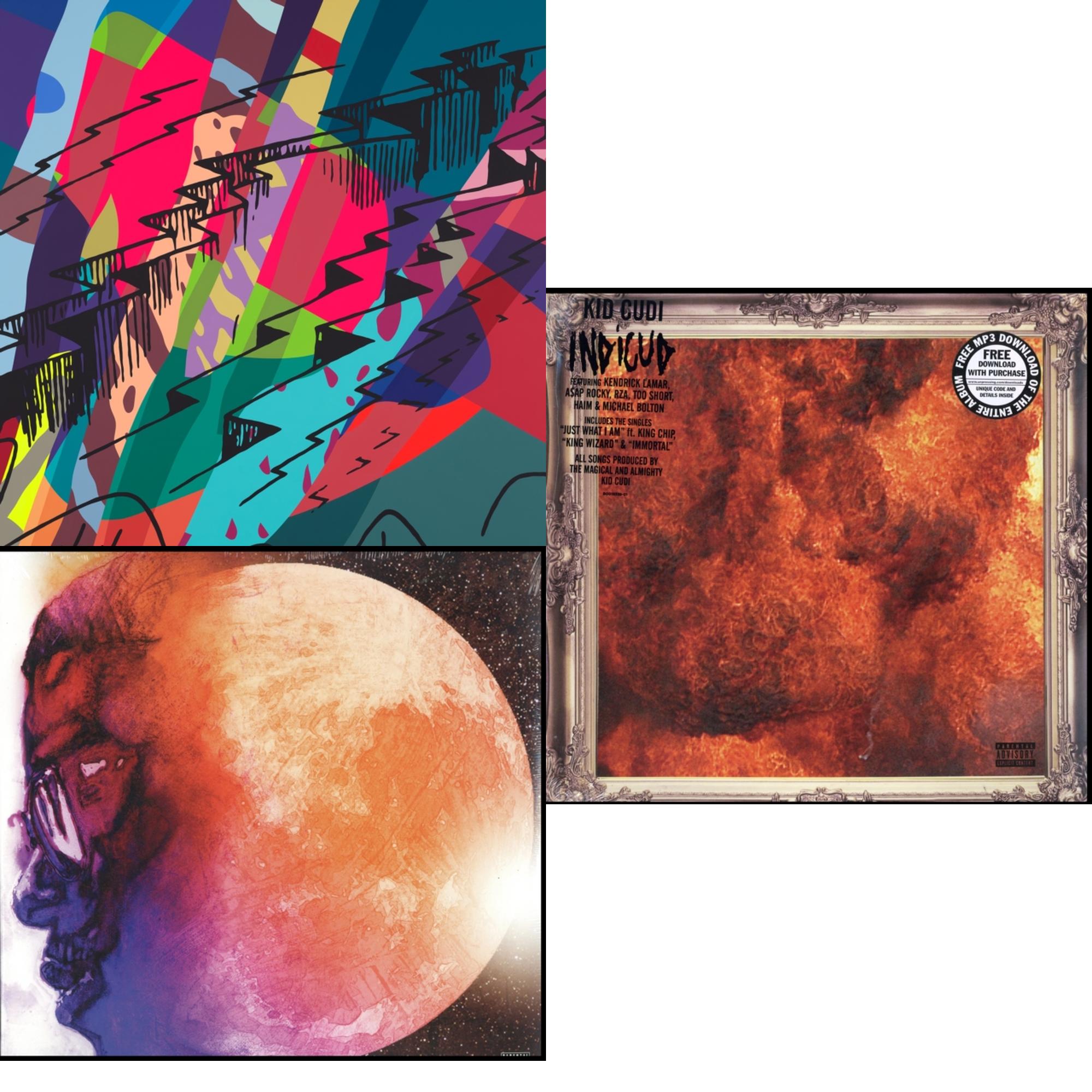 Insano (X) (Translucent Red Vinyl/2LP) & Man On Moon: End Of Day & Indicud