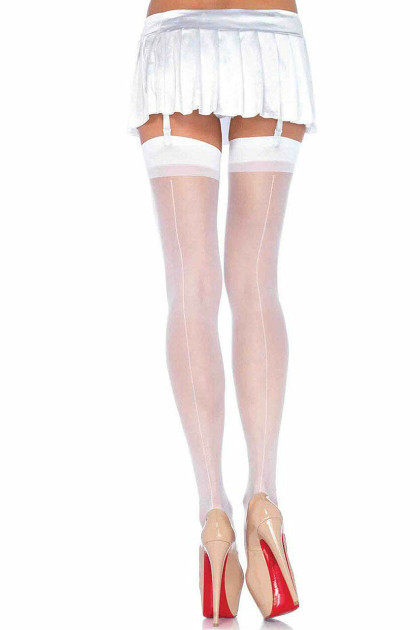 Back Seam Sheer Nylon Stockings - Andersen Mercantile