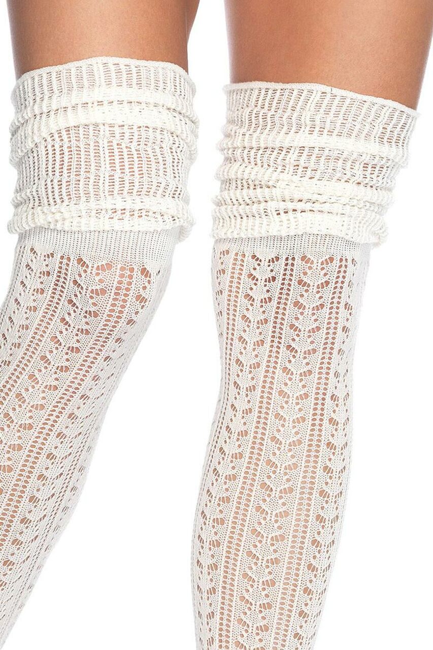 Over the Knee Scrunch Socks - Andersen Mercantile