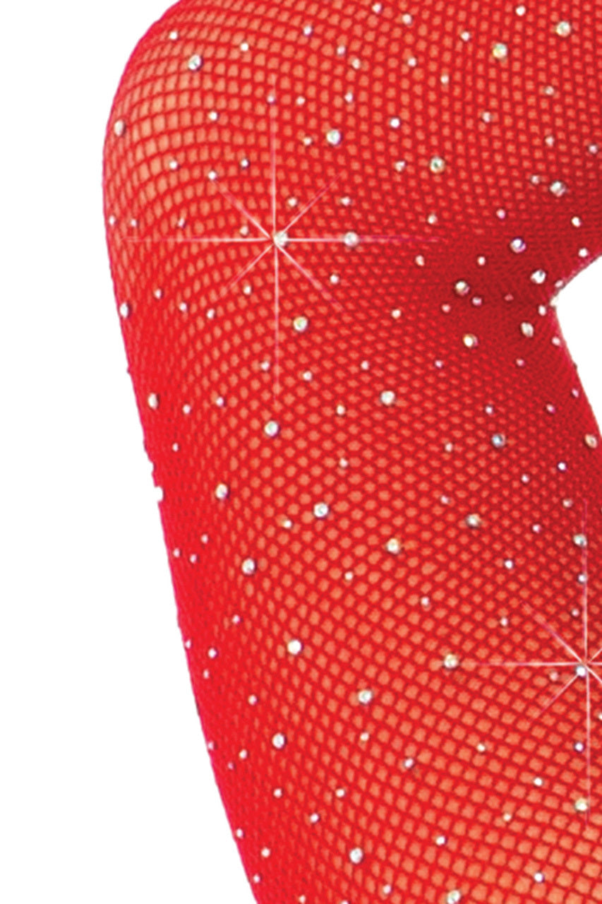Rhinestone Fishnet Bodysuit - Andersen Mercantile