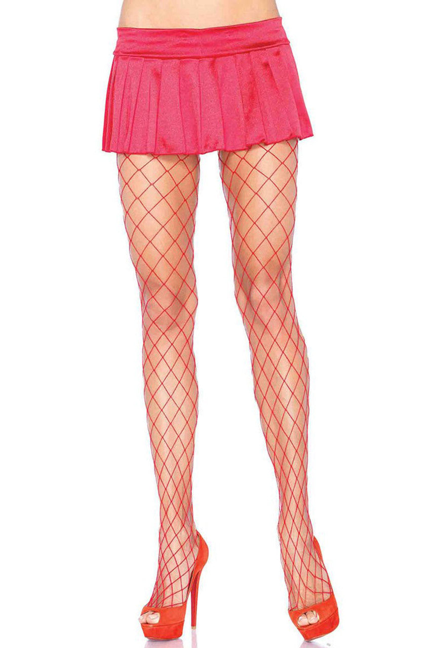Diamond Fishnet Pantyhose - Andersen Mercantile