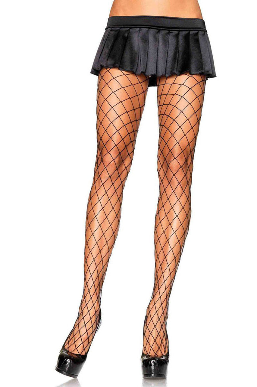Diamond Fishnet Pantyhose - Andersen Mercantile